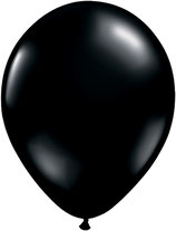 Onyx Black - Latexballon rund