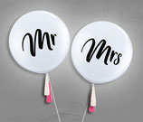 Riesen-Helium-Ballon Mr & Mrs