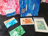 Atelier peinture au fer  et cire d'abeille colorée   en individuel