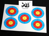 Scheibenauflage Small 5 Spot - 10 Stück!