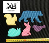 Blowgun-Ziel "Wild Animals"