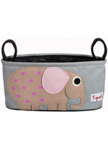 3 Sprouts Kinderwagentasche Elefant