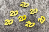 Confettis de table Age "20"