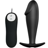 Vibrador Anal con cable 12 velocidades