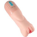 Vagina real vibración + succión 1.0