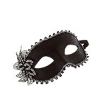 Máscara veneciana negra