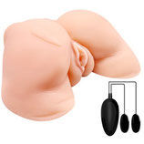 Vagina y ano doble vibrador