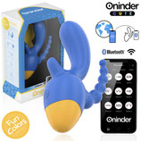 Mini vibrador triple penetración APP