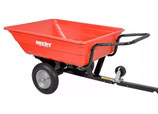Hecht 53080 Transportwagen / Anhänger für Quad, Aufsitzmäher, Gartentraktor