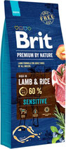 brit adult lamb&rice sensitive all breeds