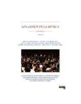 LOS GENIOS DE LA MÚSICA - CAPÍTULO III. FORMATO DIGITAL