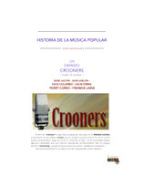 HISTORIA DE LA MÚSICA POPULAR - LOS GRANDES CROONERS (CAPITULO II). FORMATO FÍSICO