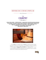 HISTORIA DE LA MÚSICA POPULAR - THE COUNTRY (VOLUMEN I). FORMATO DIGITAL