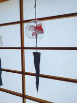 江戸金魚風鈴「琉金」更紗