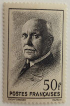 N°525 50 f. noir, Pétain