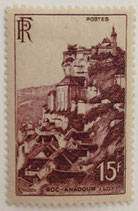 N°763 15 f. brun-lilas, Rocamadour