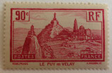 N°290  90 c. lilas rose, le Puy en Velay