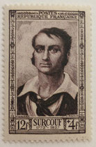 N°894 12 f. 4 f. violet-brun, Surcouf