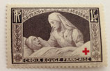 N°460 1 f. +2 f. brun-lilas, Au profit des blessés