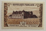 N°913 30 f. brun et violet-brun, Château du Clos de Vougeot