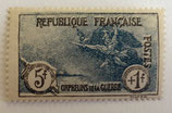 N°232 5 f. + 1 f. noir et bleu, au profit des Orphelins de la guerre