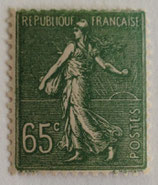 N°234 65 c. olivie, type semeuse