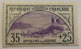 N°152 35 c.+25 c. ardoise et violet, orphelins de la Guerre