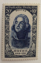 N°872 20 f. +10 f. bleu, Hoche
