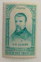 N°798 5 f. +4 f. émeraude, A.M. Albert