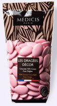 Dragées Décor Laque Rose 250G