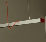 Tobias Grau 'go seiling' Light Bar with Red Accents 168cm