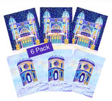Buxton Christmas Cards pack of 6