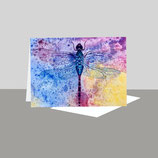 Lacewings Dragonfly Greeting Card