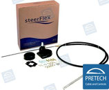 KIT LT DIRECCION PARA EMBARCACIONES  MAXIMO DE 5,5M. Y  55HP DE  5’/ 1,50 m HASTA 16’/ 4,90 m