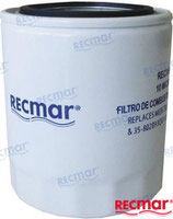 filtro gasolina 10 micras longitud 11cm Filtro combustible separador de agua Recmar.   Ref: REC24942