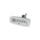 luz cubierta blanca / azul dimable Cuerpo metálico anticorrosión Electricidad: 12V 1.3A DC 24V 600mA DC 16W Medida: 5,05 x 11,4 x 6,55    Ref: LUM101102