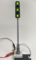 RhB-Haupt-Signal mit 5 LED,  digital, spur G, Art.-Nr.: 800253-Typ1