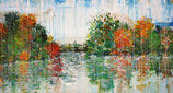 Trees By A Lake L 1