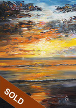 Romantic Seaside Sailing M 1 / SOLD