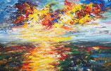 Landscape Evening Clouds  XL 1