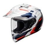 Casco HORNET ADV 06 INVIGORATE TC-10 Rosso Bianco SHOEI