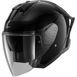 Casco Moto Jet Shark SKWAL JET CUP BLANK Nero