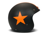 STAR ORANGE - CASCO JET VINTAGE MOTO