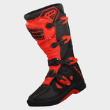 LS2 RAPTOR MAN BOOTS BLACK RED