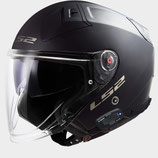 LS2 OF603 INFINITY II SOLID M.BLACK WITH LS2-4X