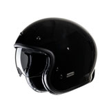 Casco Moto Jet Custom Hjc V31 NERO LUCIDO