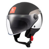 Casco Moto Jet Mt Helmets STREET S 22.06 Inboard BIANCO