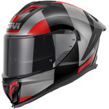 Casco Moto Integrale Givi 50.3 VISION Nero Titanio ROSSO
