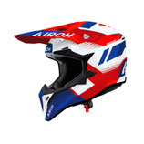 Casco Airoh Wraaap Vision rosso blu