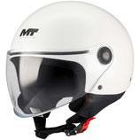 Casco Moto Jet Mt Helmets STREET S 22.06 bianco
